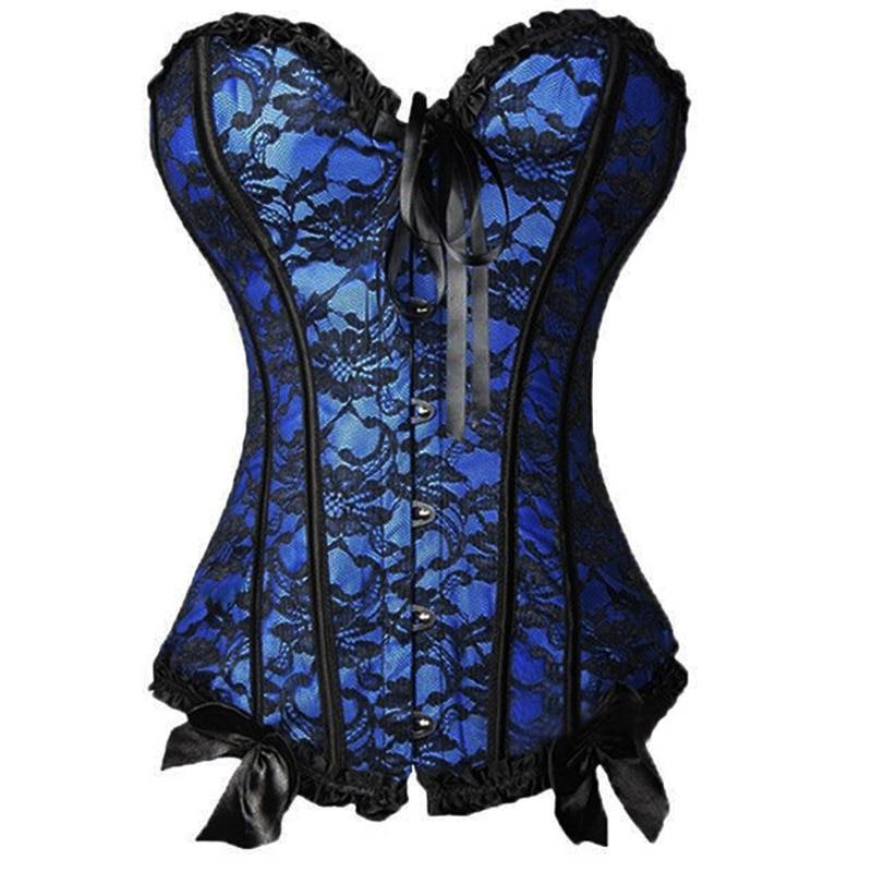 Women's Steampunk Corset and Panties Set