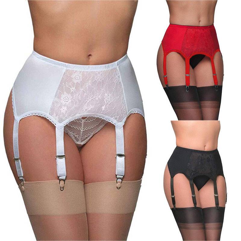 Vintage High Waisted Garter Belts Lingerie Garter cb5feb1b7314637725a2e7: black|Red|white