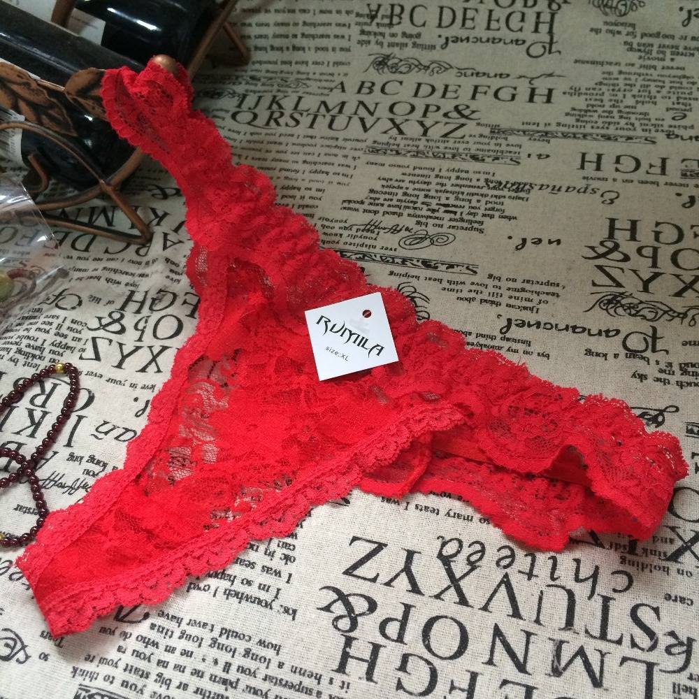 Sexy Breathable Floral Transparent Lace Women’s Panties