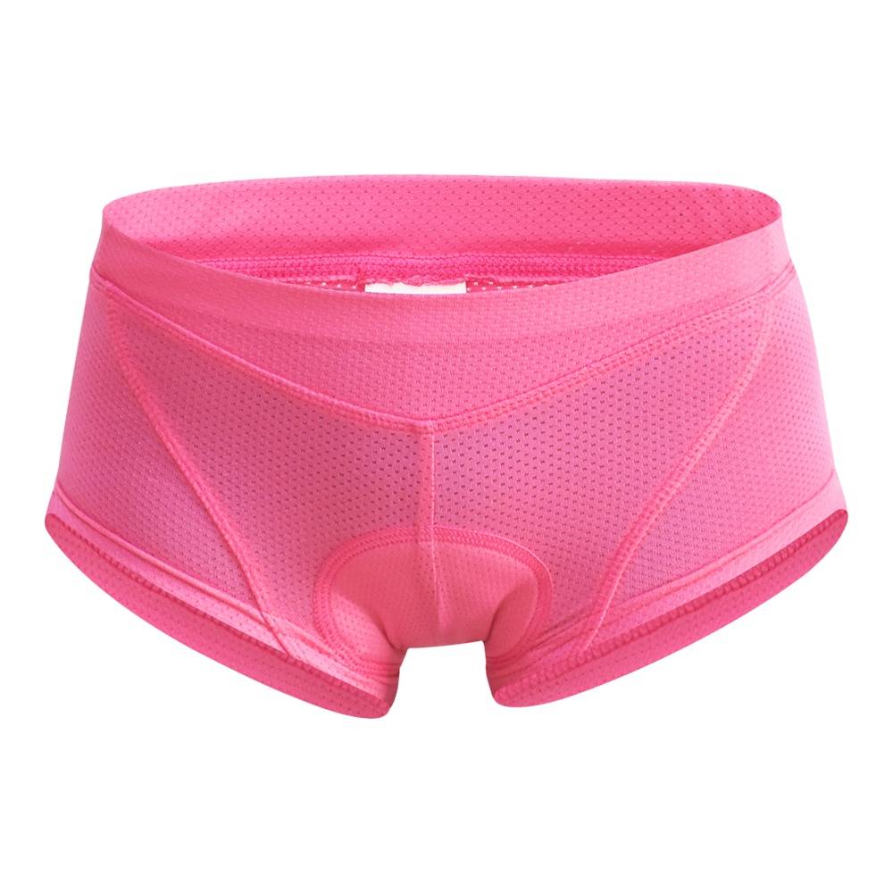 WOSAWE Women’s Cycling Shorts 3D Gel Padded Breathable Underwear Bicycle Road Bike MTB Shorts Riding Downhill Shorts S-2XL Pink