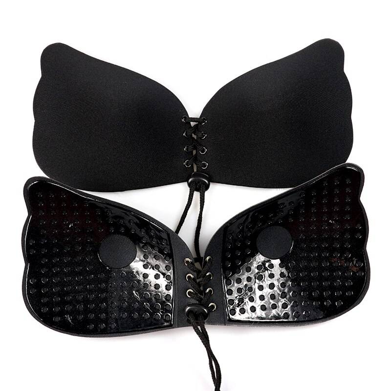 Women Invisible Bra Super Push Up Seamless Self-Adhesive Sticky