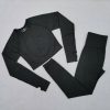 2pcs black set