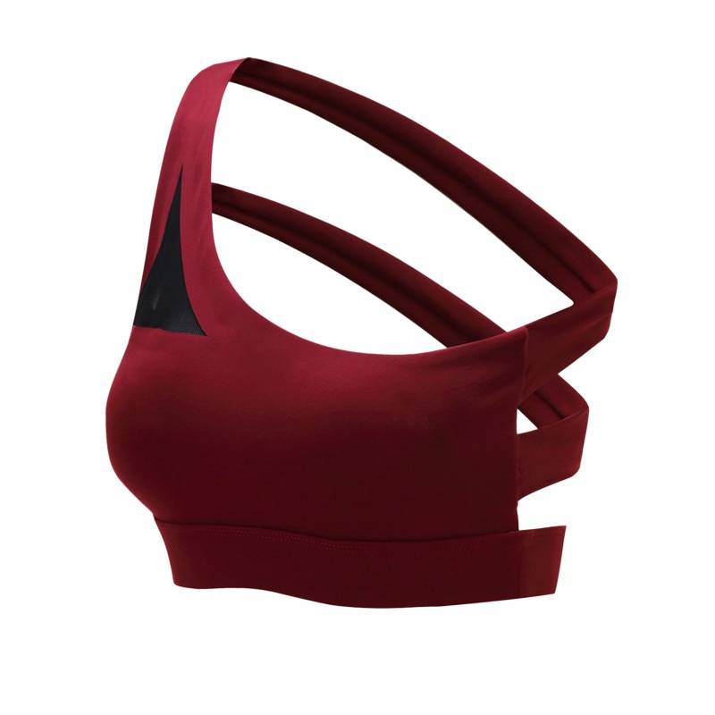 Women’s One Shoulder Strap Sports Bra