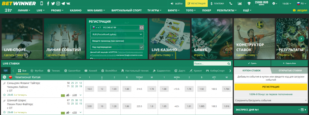 BetWinner Contact Information